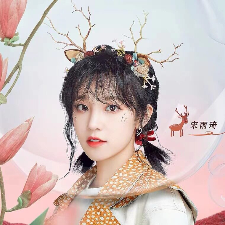 圣诞节鹿角发饰可爱鹿角发卡