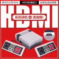 Phiên bản NES US của máy trò chơi HDMI chất lượng hình ảnh độ phân giải cao 8-bit trò chơi đỏ và trắng máy đôi tương thích 600 trò chơi - Kiểm soát trò chơi tay cầm pc