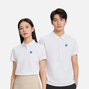 适配碧桂园物业夏工作服冰丝POLO衫短袖定制房地产中介公司维修印