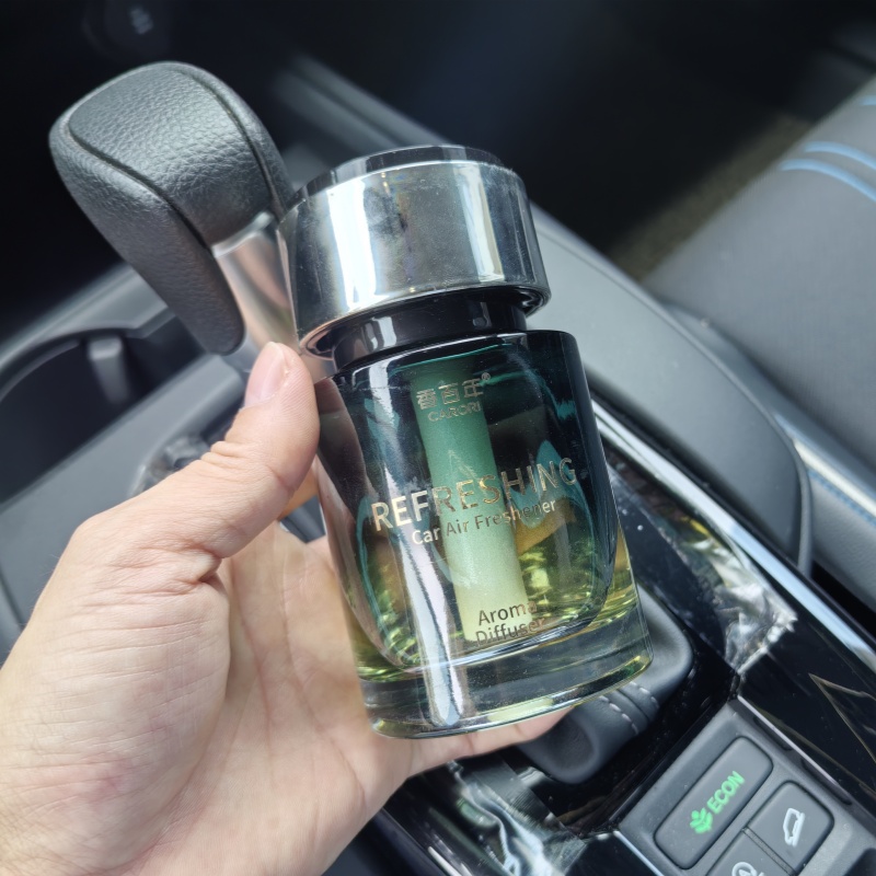 香百年车载香薰魅力杯架香氛除异味古龙栀子花薄荷乌龙香水摆件