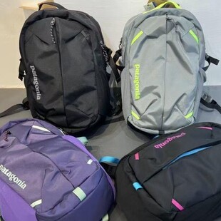 巴塔新款塔男女学生休闲撞色双肩包户外运动登山徒步大容量背包