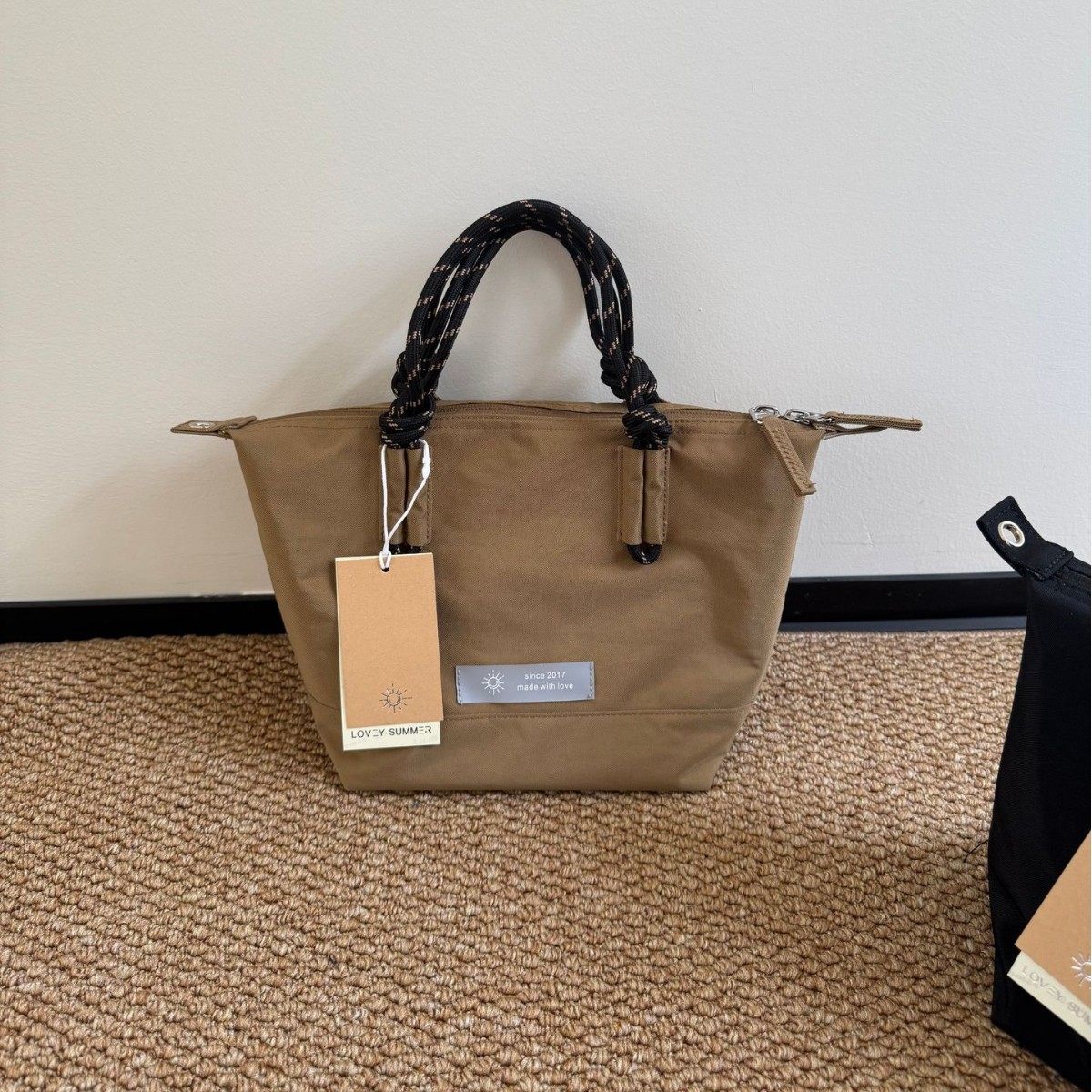 出口日本同款平替简约帆布包高质感大容量手提包单肩斜挎包,箱包皮具/热销女包/男包,通用款女包,淘宝优惠券,粉丝福利购,淘宝优惠卷