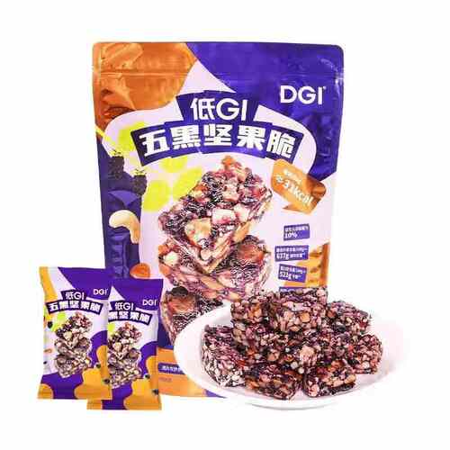 山姆超市DGI 低GI五黑坚果脆健康休闲零食山姆超市零食分装
