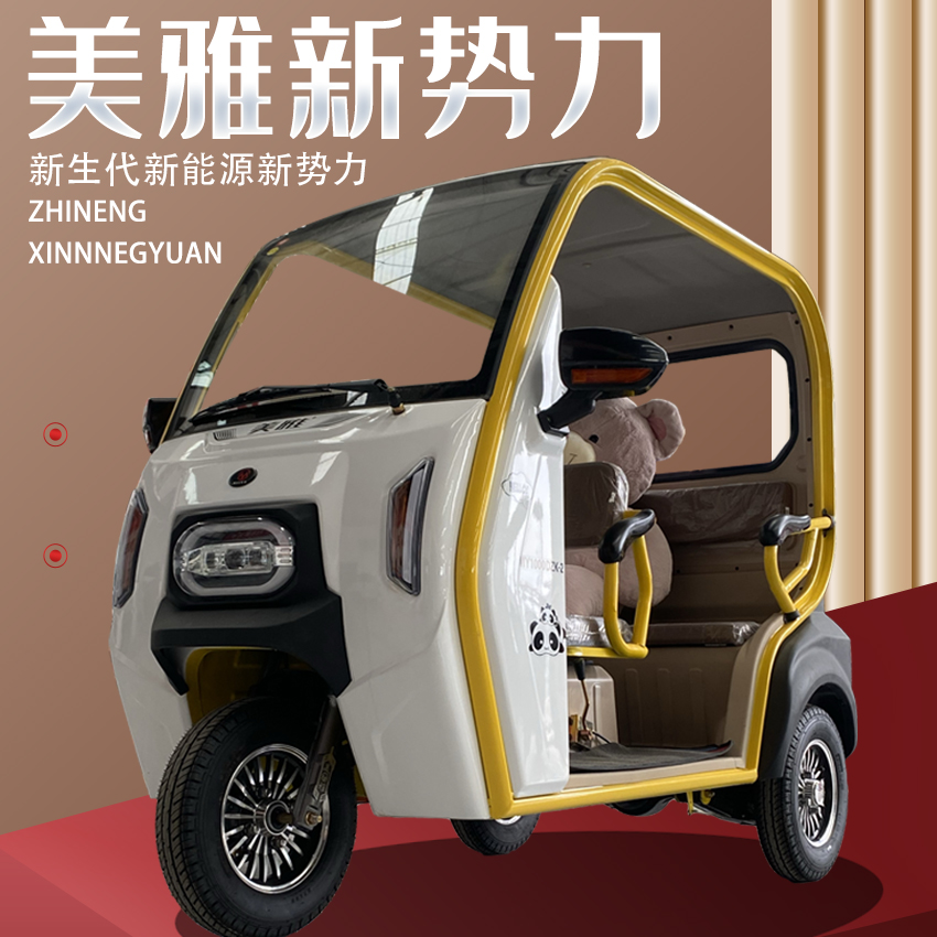 新款电动三轮车小型家用包上牌