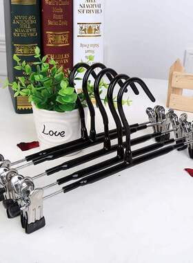 5 Hangers For Trousers Pants Clothes Hanger Holders 夹子裤架