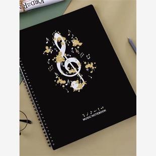 乐谱夹透明插页袋式学生钢琴谱夹子乐队歌曲谱资料册文件夹