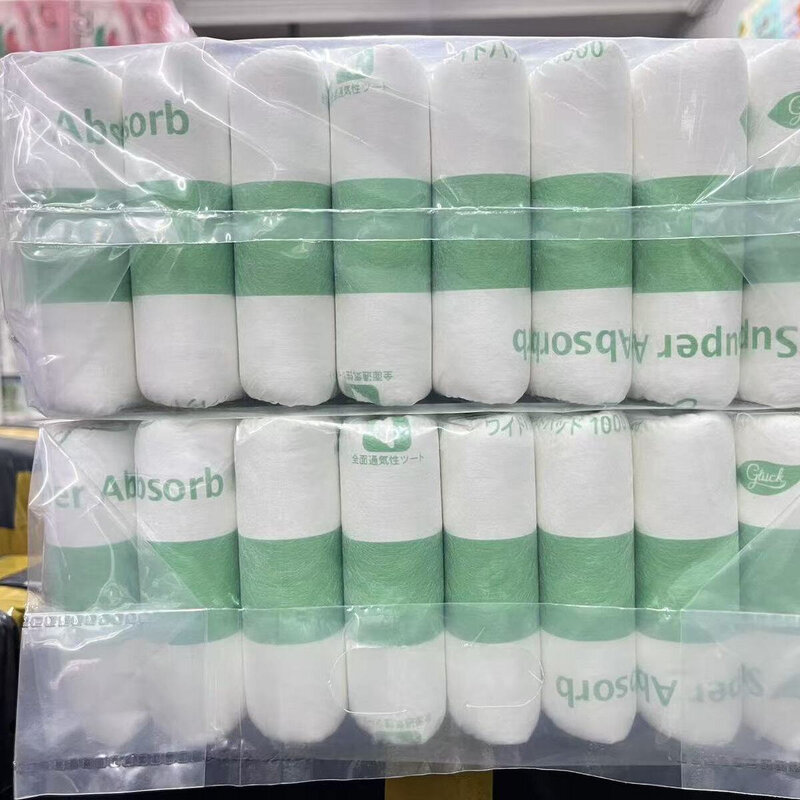 外贸出口新标准加厚款葫芦片蝴蝶片尿不湿32X62尿片配合纸尿裤用