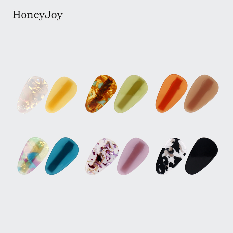 简约水滴边夹刘海夹可爱