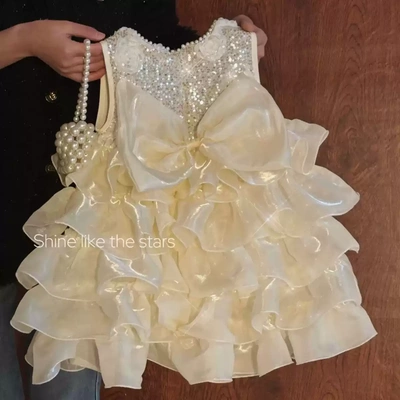 宠物狗狗猫咪裙子比熊泰迪约克夏博美中小型幼犬狗狗衣服公主风