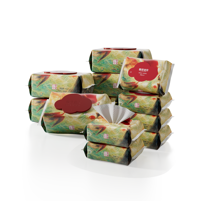 碧芭宝贝大鱼海棠婴儿湿巾