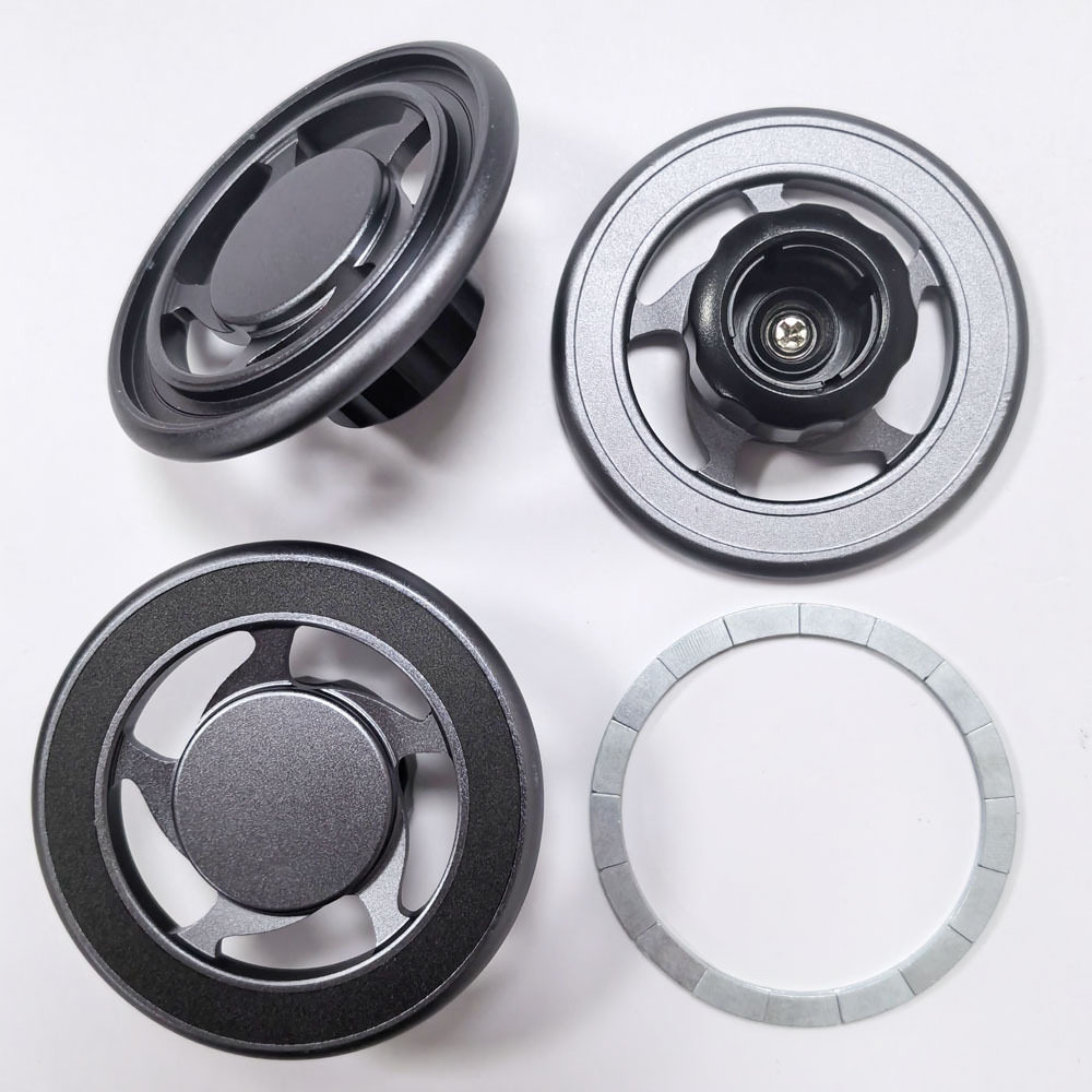 磁吸头 车载磁吸手机支架底座强磁手机支架配件铝合金CNC加工配件