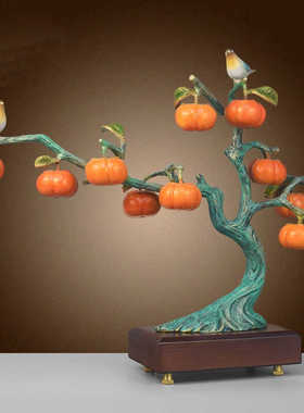 乔迁摆件玄关事事如意纯铜中式