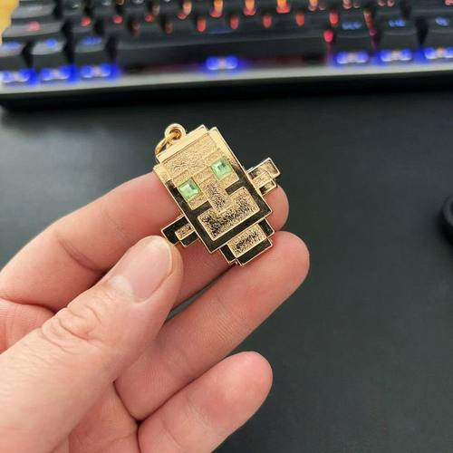 我的世界周边不死图腾金属挂件