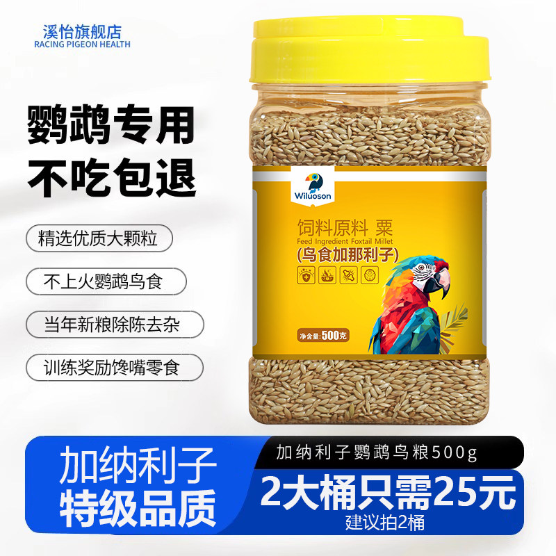 进口种源加纳利子鹦鹉鸟食玄凤虎皮牡丹中小型鹦鹉鸟粮食白尖饲料,宠物/宠物食品及用品,鸟食,淘宝优惠券,粉丝福利购,淘宝优惠卷