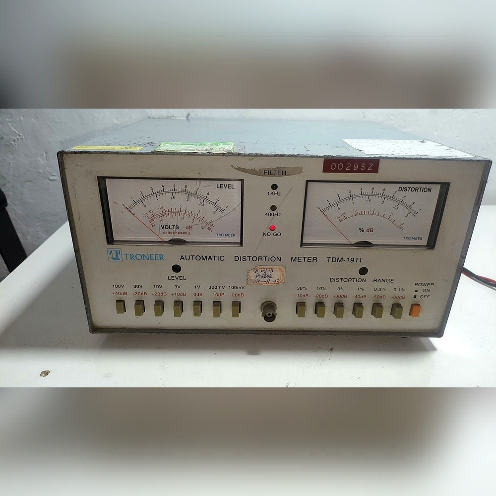 创意 TDM-1911 失真仪只会试通电如图其它的不懂测 议价
