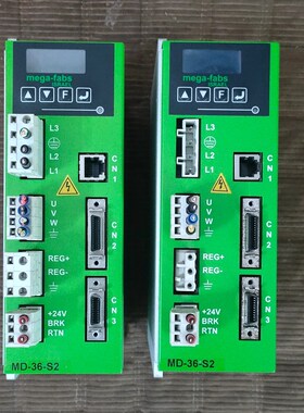 mega-fabs伺服驱动器MD-36-S2(含LCD)! 议价