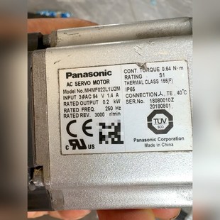 电机MHMF042L1U2M1台实物拍摄成色如图 议价