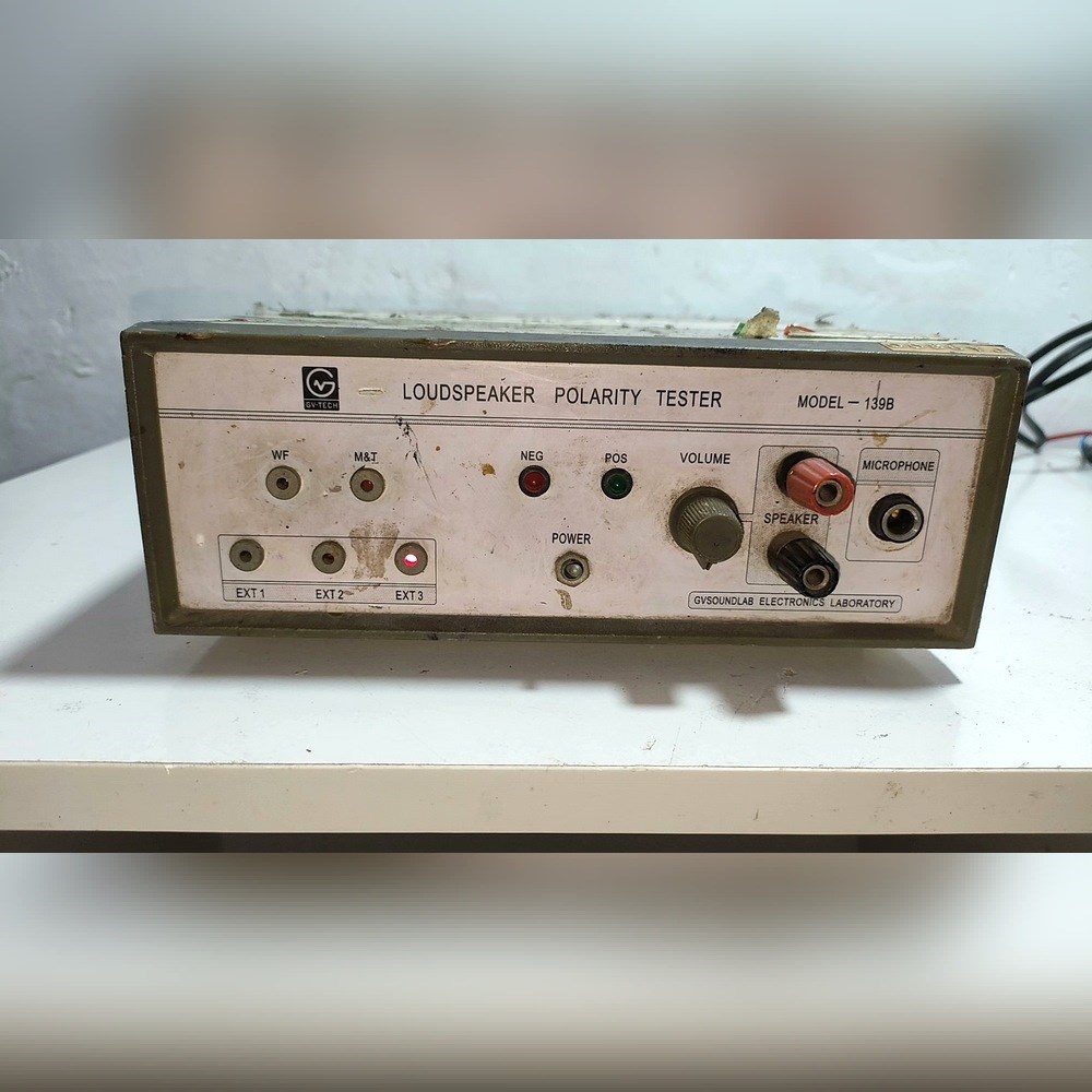 台湾阳光 139B 喇叭极性测试仪只会试通电其余不懂测试 议价