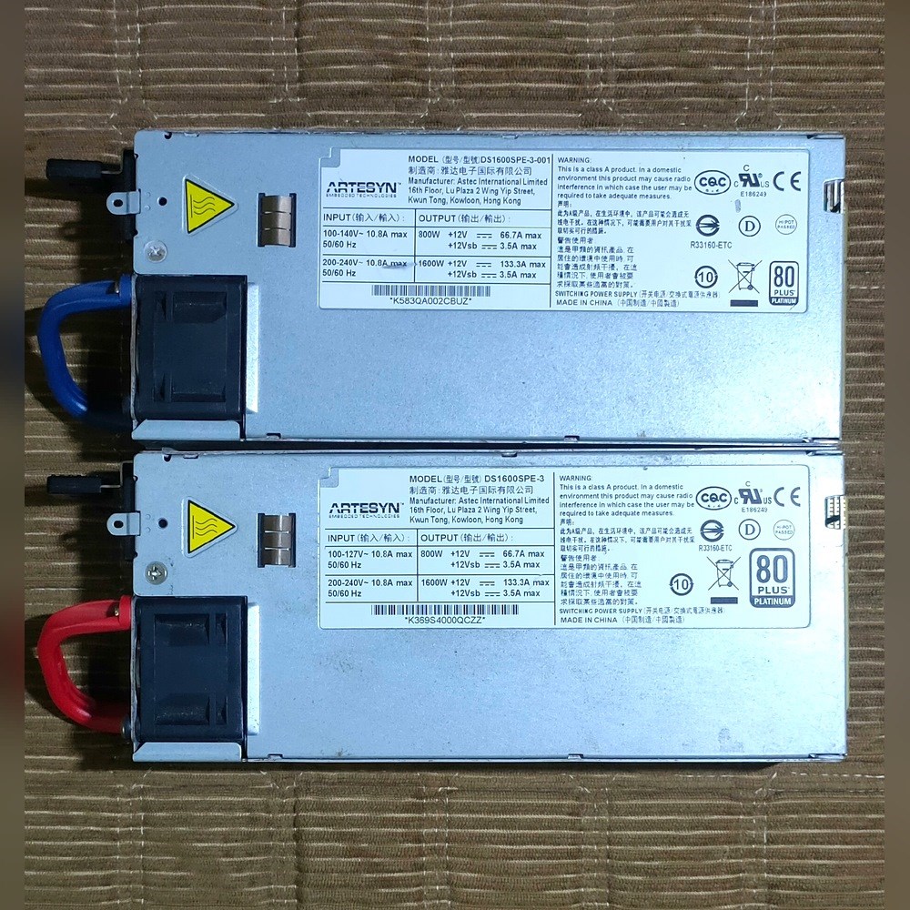 原装Artesyn雅特生DS1600SPE-3电源 ! 议价