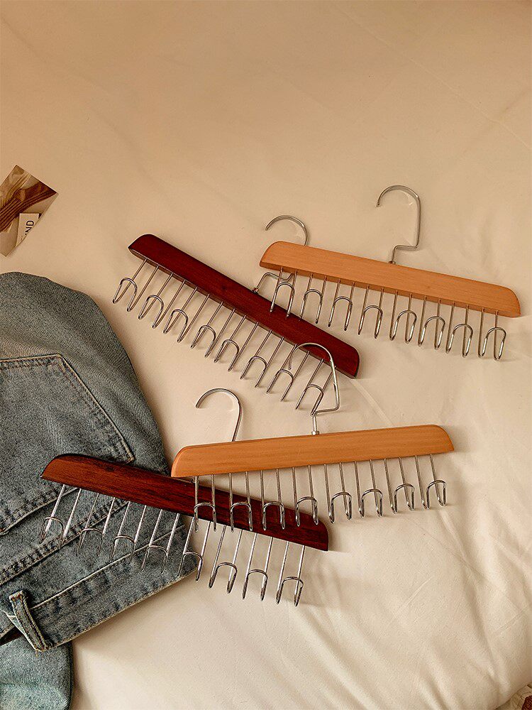 木质衣架内衣吊带专用收纳神器多功能挂钩家用挂衣宿舍好物学生用