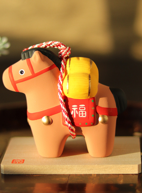 日本马年摆件新年礼物2026年