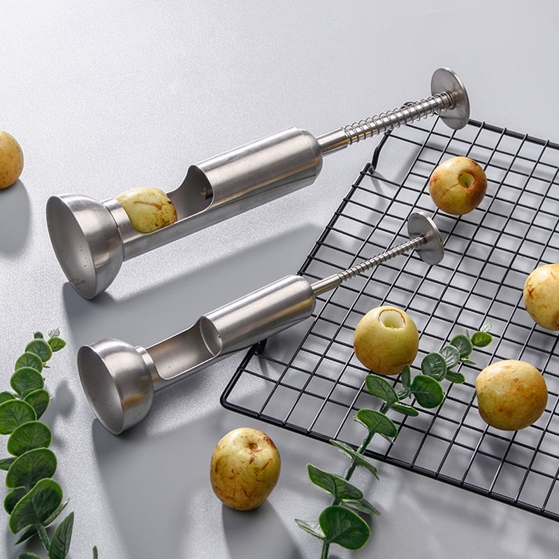 不锈钢油柑去核器多用途按压式器图片