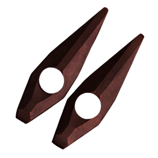 食肉者两仪顶扇子套10寸18方钛合金折扇扣k鞘贴片配件手工文玩礼