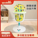 Детский пластиковый универсальный современный стульчик для кормления для домашнего использования для еды, коллекция 2021