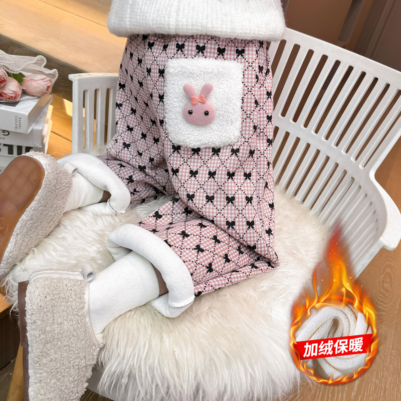 朵贝熊长裤休闲裤裤子