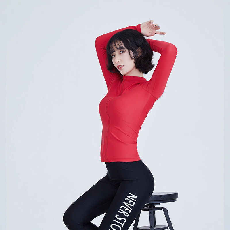 潜水服女速干防晒显瘦开衫水母衣男冲浪衣情侣浮潜泳衣装备