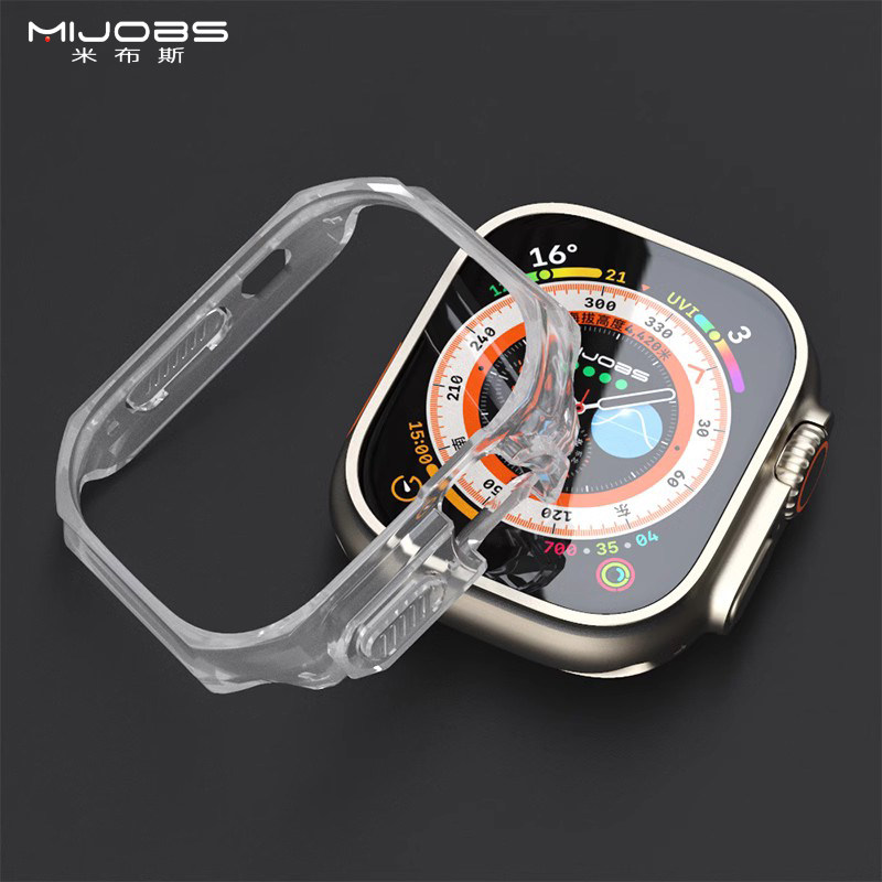 适用Apple watch ultra保护壳配件外壳49mm 保护壳表壳保护框苹果手表ultra保护壳手表壳苹果s8ultra保护壳,智能设备,智能手表/手环保护壳,淘宝优惠券,粉丝福利购,淘宝优惠卷