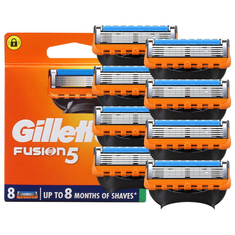 德产进口吉列Gillette锋隐fusion锋速5刀片手动剃须刀吉利刮胡刀