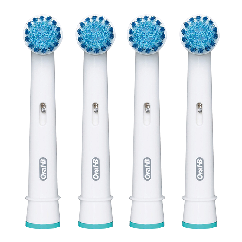 正品博朗欧乐B/OralB电动牙刷头EB17-4柔软敏感型替换头进口成人