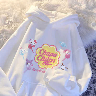 三丽鸥联名儿童长袖连帽卫衣外套