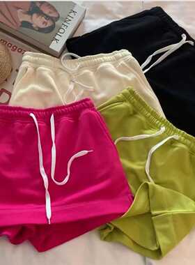 韩版2024女童松紧腰A字短裙裤夏装儿童休闲百搭半身裙阔腿短裤子