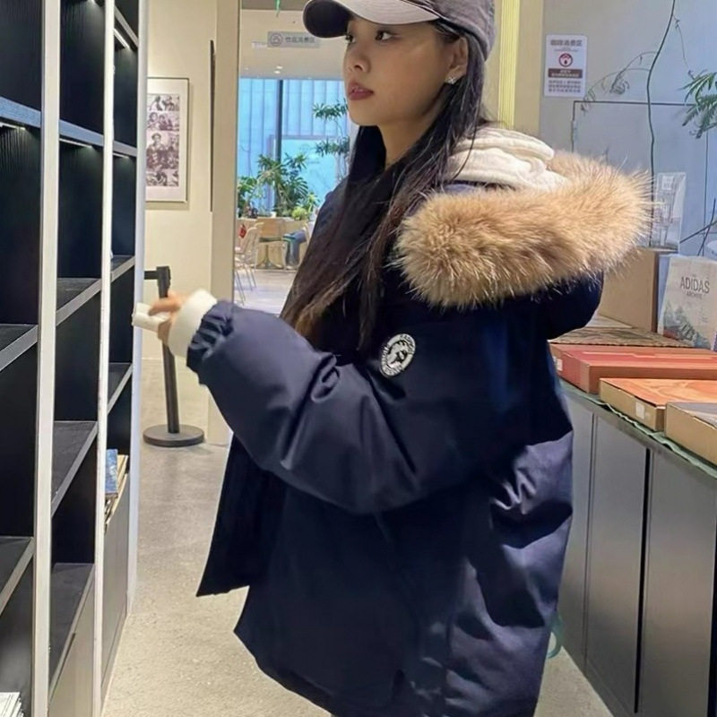 工装羽绒棉服2025冬季新款棉衣女款高端棉服冬天厚外套棉袄外套潮