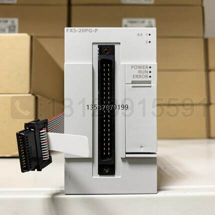 三菱FX5U定位模块 FX5-20PG-P 2轴200K 直线/圆弧插补 适合5U/5UJ