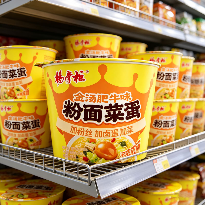 杨掌柜粉面菜蛋桶装方便面