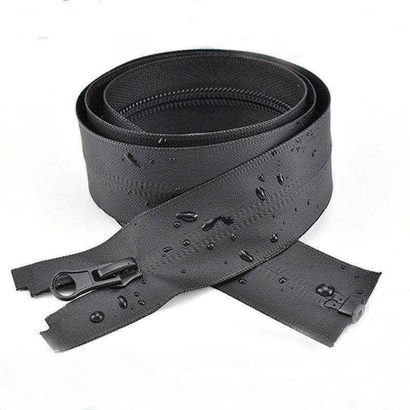 免缝拉链条外套防水可拆卸黑色压胶防风封闭冲锋衣服开口反拉锁,居家布艺,拉链,淘宝优惠券,粉丝福利购,淘宝优惠卷