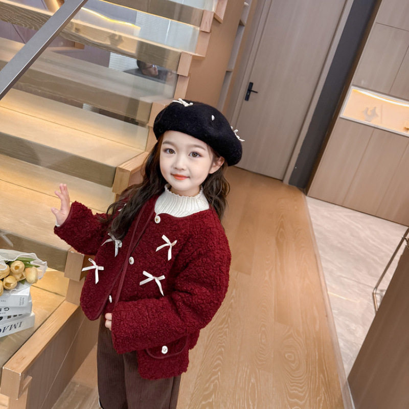 女童小香风套装秋冬装2025新款儿童羊羔毛加绒加厚外套时髦三件套,户外/登山/野营/旅行用品,作训外套/套装/野战套装,淘宝优惠券,粉丝福利购,淘宝优惠卷