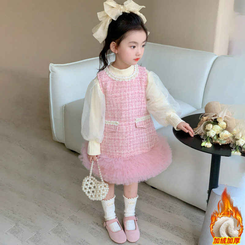 女童连衣裙秋冬款儿童裙子小香风公主背心裙套装新款气质礼服裙潮,户外/登山/野营/旅行用品,作训外套/套装/野战套装,淘宝优惠券,粉丝福利购,淘宝优惠卷
