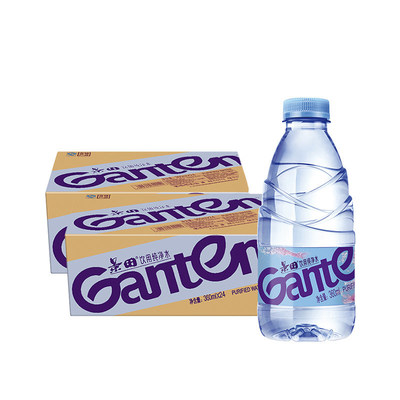 百亿景田饮用纯净水560ml*24瓶整箱包邮360ml小瓶装水非矿泉水