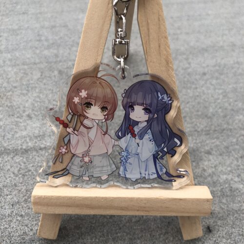 魔卡少女樱动漫同学书包挂件周边