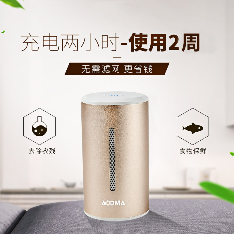 厂家车载空气净化器杀菌除臭衣柜鞋柜电子冰箱除味器OEM贴牌