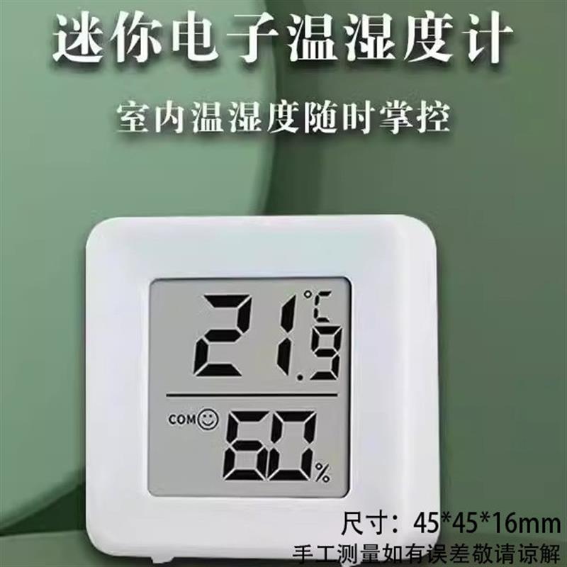 德国精工高精度迷你温度计温湿度计室内家用婴儿