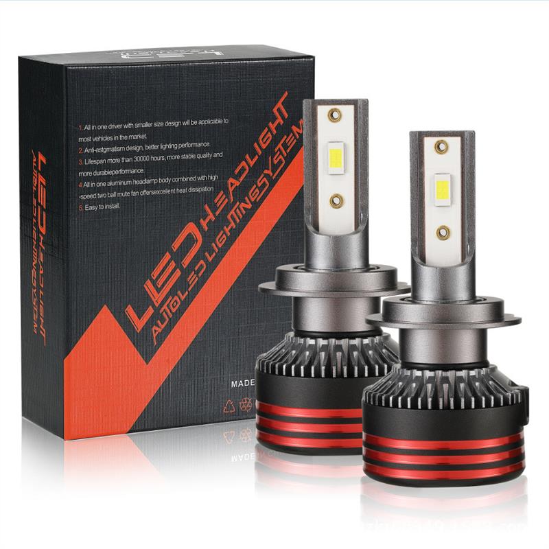 德国精工F6款3570灯珠超亮聚光汽车led大灯h1 h7 h4 9005 9006 90