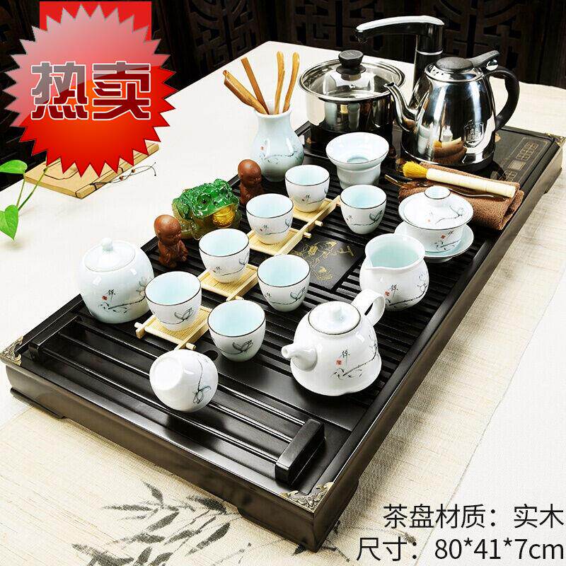苏式两用日式单人w敬茶杯套间家用陶瓷茶具套装家用功夫茶简便茶|msdalam kategori pinggan mangkuk, set teh, Kung Fu teh - dari Buy2taobao.com untuk memberikan perkhidmatan ejen Taobao profesional membeli