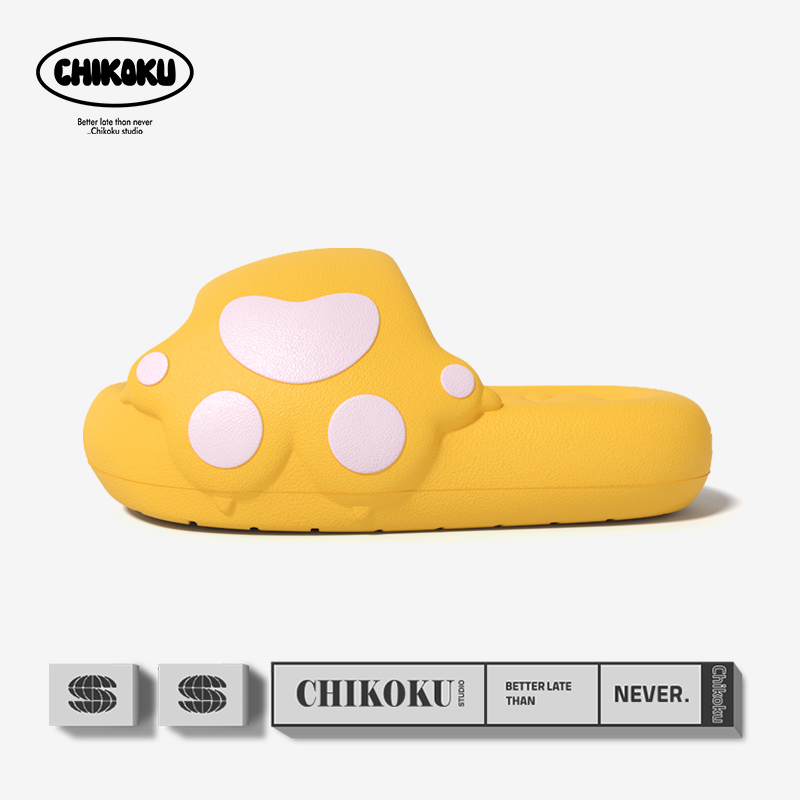 chikoku小猫爪拖鞋女夏季