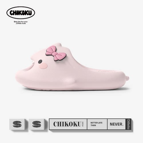 chikoku小萌鲨拖鞋夏季家居凉拖