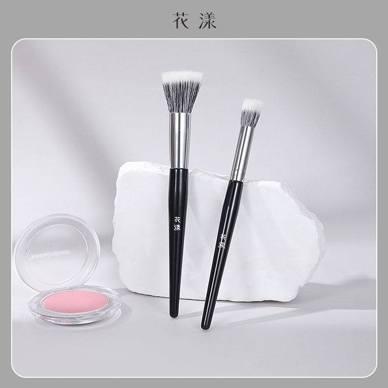 花漾花漾黑色点彩刷敲软大号晕染无边界沧州点彩腮红刷抛光刷子,彩妆/香水/美妆工具,化妆刷,淘宝优惠券,粉丝福利购,淘宝优惠卷